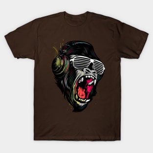 gorilla music T-Shirt